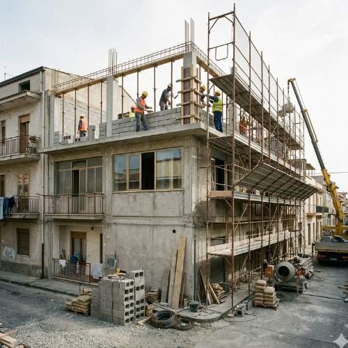 Ampliamento casa. soluzione per guadagnare spazio... In orizzontale e in verticale.