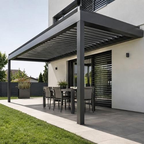Pergola addossata, soluzione leggera, pratica e... In edilizia libera?
